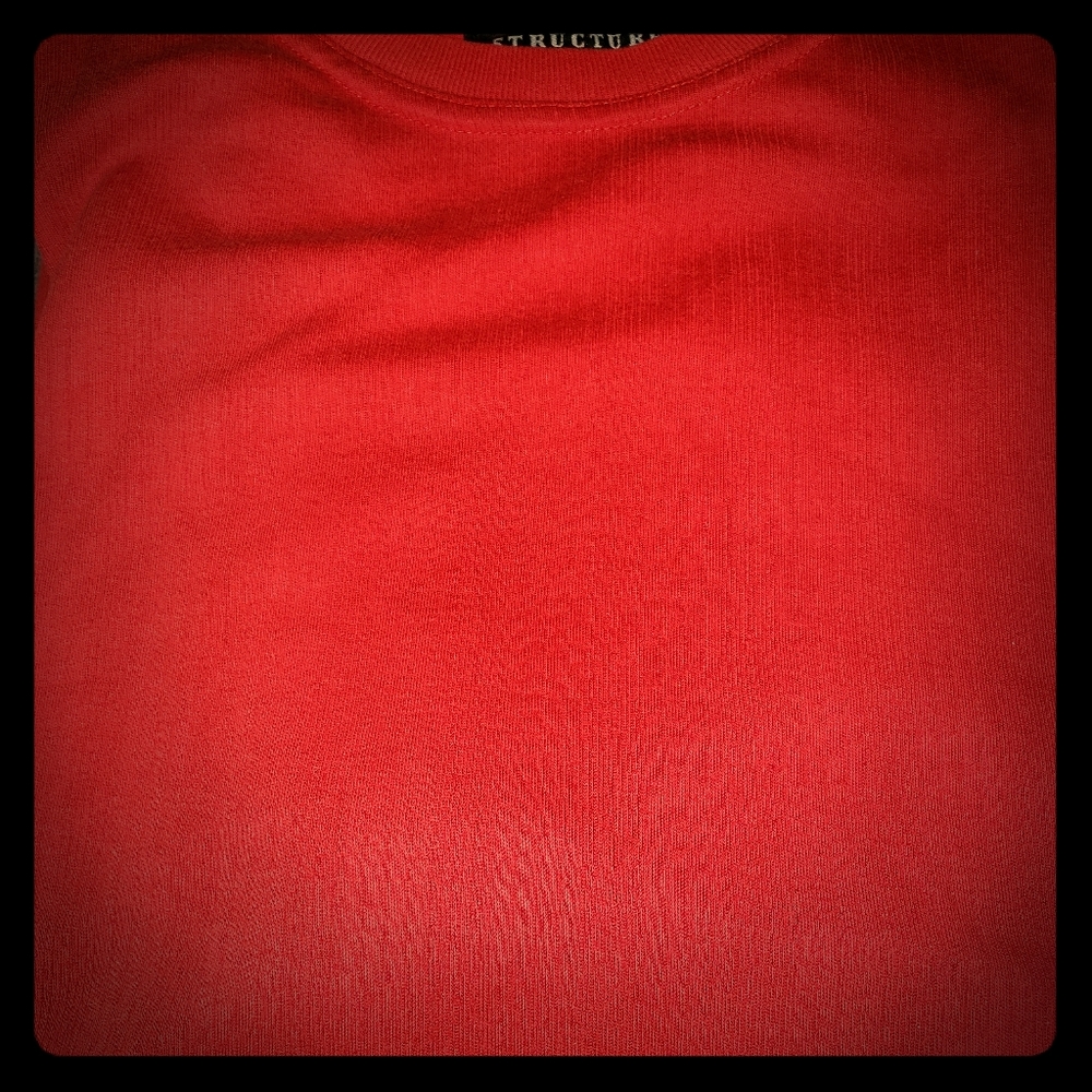 Structure ribbed t shirt